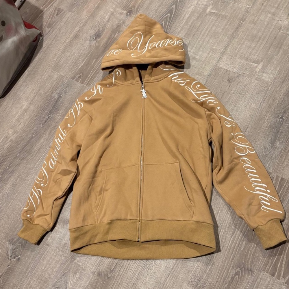 Yours Truly zip-up
